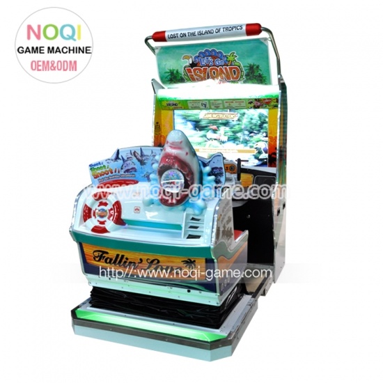 Noqi Let's go Island 55'' video game arcade shooting simulator games
