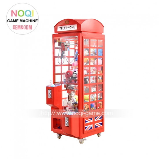 Indoor attractive metal family telephone toy claw machines