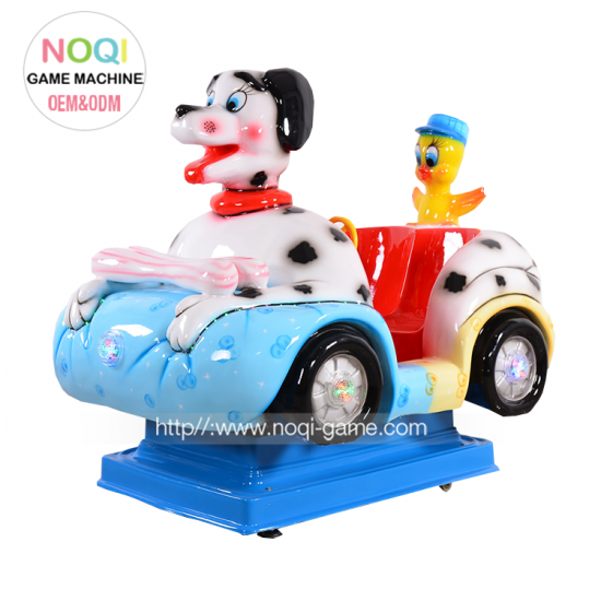 Noqi big dog  coin operated kiddie ride for sale