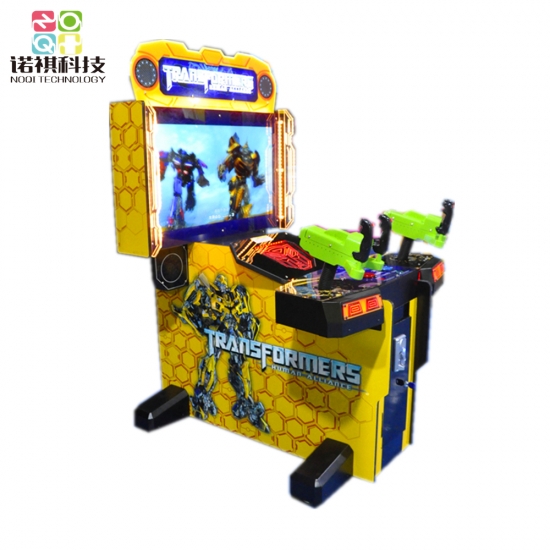 2 players 32 inches Arcade game transformers shooting gun for kid